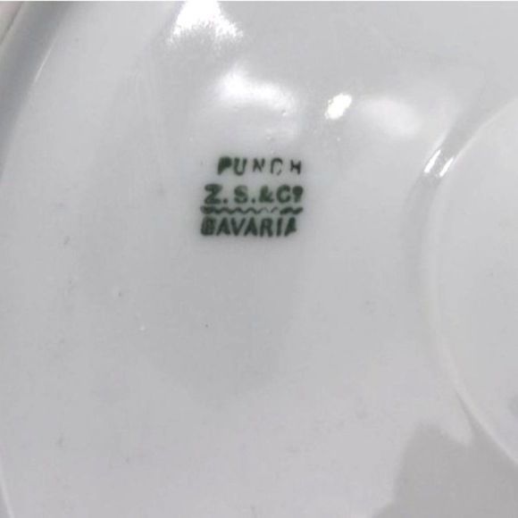 Z.S. & CO, Scottish Highland Hunting Scene, (ZEH, SCHERZER) BAVARIA CABINET PLAT - Picture 6 of 10